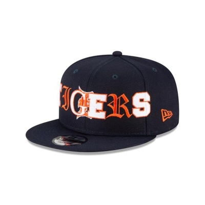 Sapca New Era Detroit Tigers MLB Mixed Font 9FIFTY Snapback - Albastri